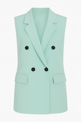 Kort blazer vest